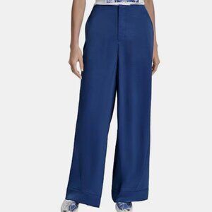 Donna Karan DKNY By Donna Karan High Rise Wide Leg Pocketed Pants Sz 4